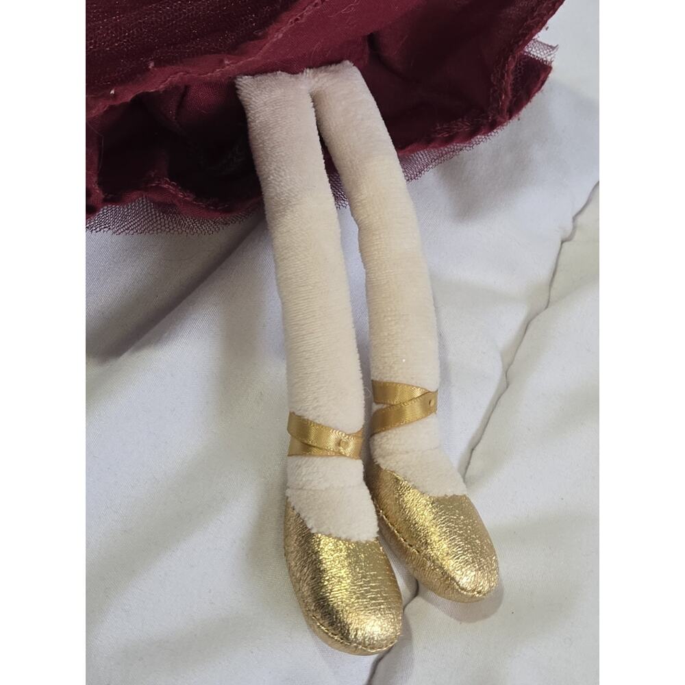 Vtg Jellycat Large 16” Sugar Plum Fairy Mouse Stuffed Nursery Decor Ballerina - Picture 5 of 9